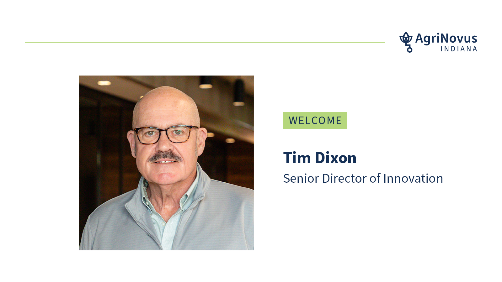 New Team Member - Tim Dixon